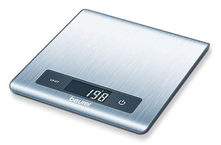 BEURER - Küchenwaage b.5kg 1gTeil Tara LCD edelstahl
