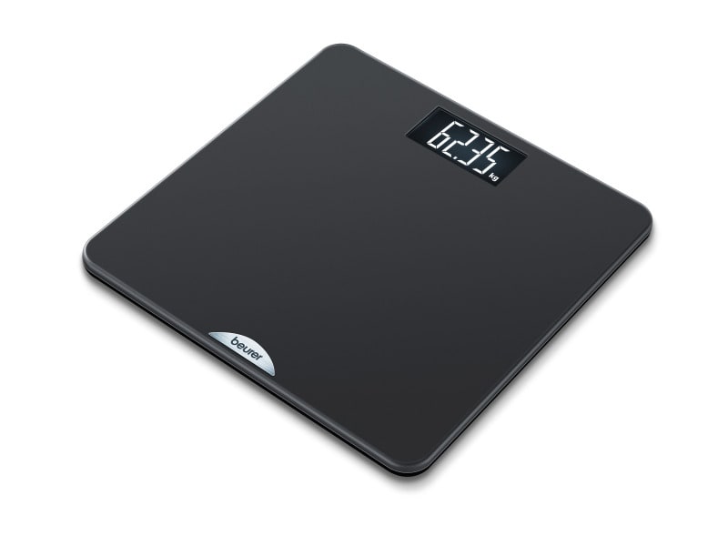 BEURER - Personenwaage b.180kg 50gTeil XL LCD-Anzeige schwarz