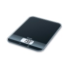 BEURER - Küchenwaage b.5kg 1gTeilung Tara LCD Glas schwarz