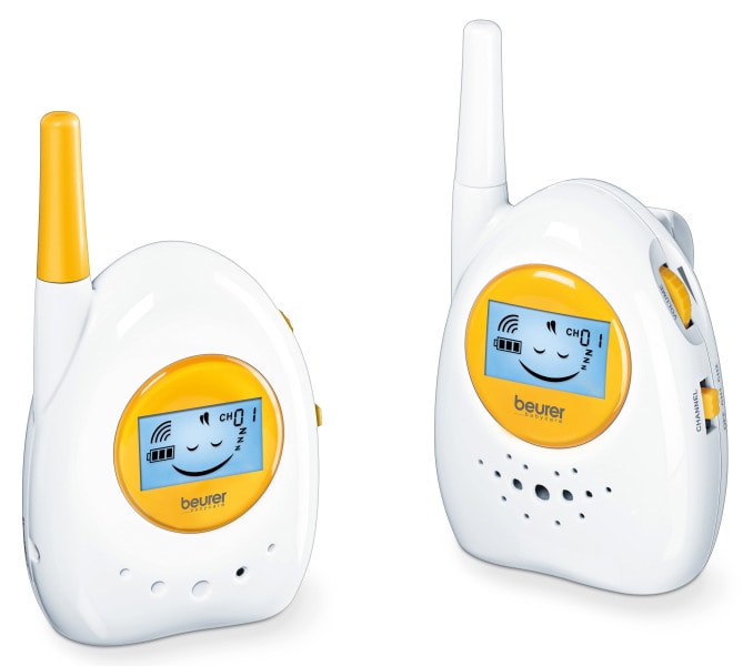 BEURER - Babysitter Eco+ LCD 16Pilottöne 800m 2Kanäle weiß-gelb