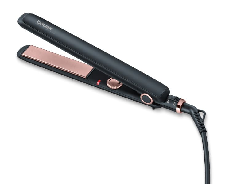 BEURER - Haarglätter 45W 100-200G KeramikTurmalinpl. LED sw