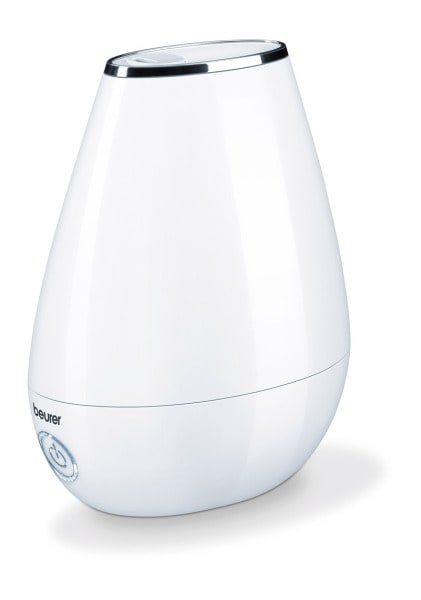 BEURER - Luftbefeuchter b.20m² 20W 2L Ultraschall Aromaöle weiß