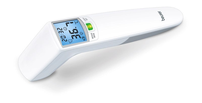 BEURER - Fieberthermometer Infrarot 60 Speicherpl. LCD weiß