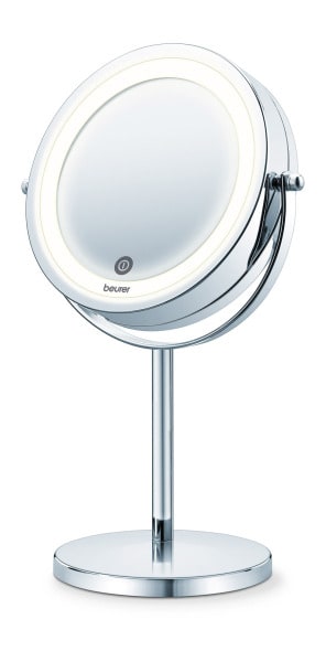 BEURER - Kosmetikspiegel LED stufenl.Dimmfunktion silber