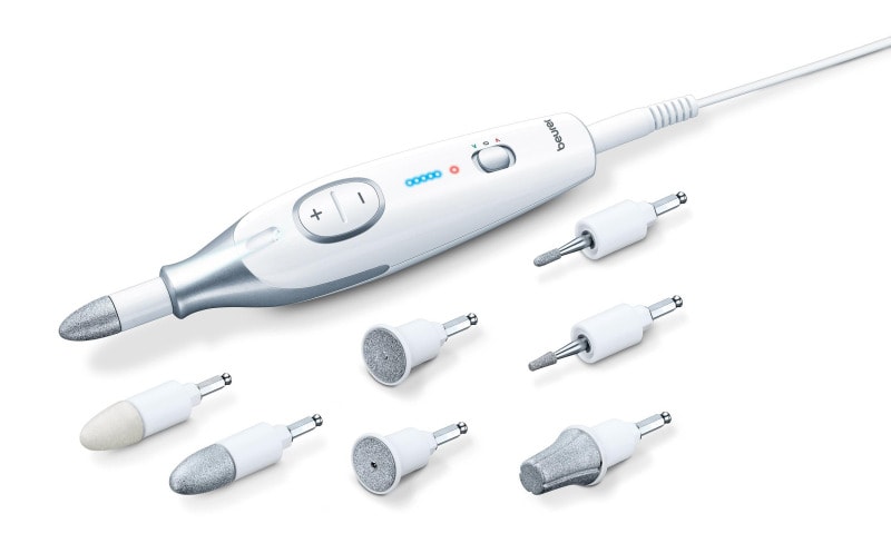 BEURER - Manikür/Pedikürset Netz 7Aufs LED-Licht stufenlos weiß
