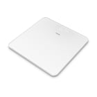BEURER - Personenwaage b.180kg 100gTeil Glas LCD-Anzeige weiß
