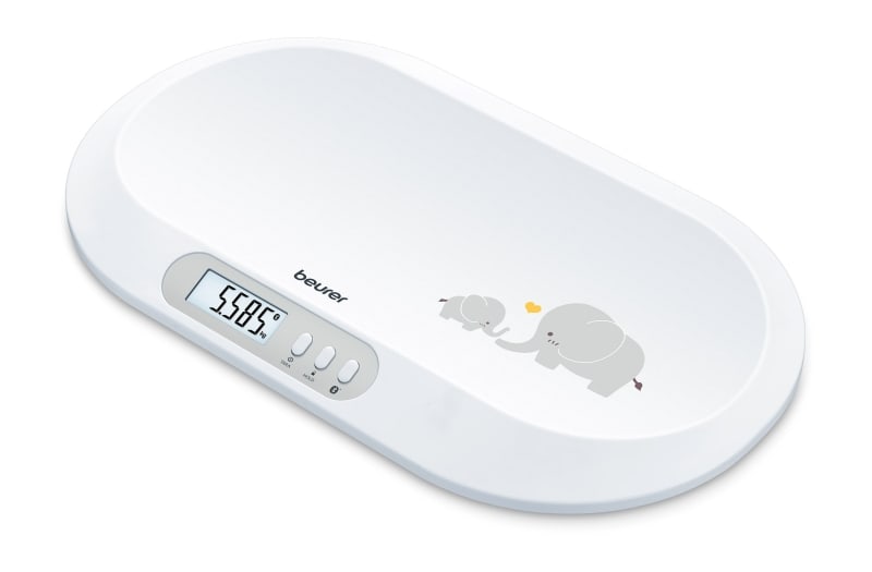 BEURER - Babywaage b.20kg 5gTeil Bluet. Tara LCD inkl.Maßband b.150cm