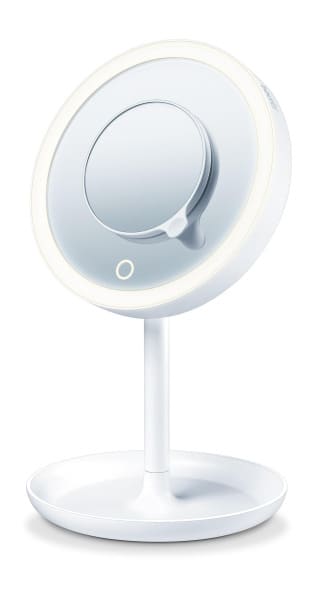 BEURER - Kosmetikspiegel beleuchtet DM 17.5cm stufenl.Dimmfunkt. ws