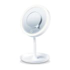 BEURER - Kosmetikspiegel beleuchtet DM 17.5cm stufenl.Dimmfunkt. ws