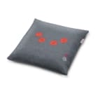 BEURER - Massagekissen Shiatsu 4Köpfe Wärmef.+Licht rotierend grau