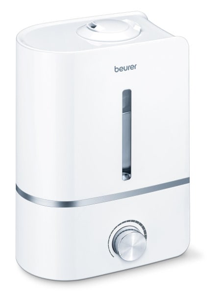 BEURER - Luftbefeuchter b.30m² 4L Ultrasch. Abschalt. +15Aromapads ws