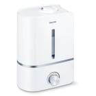 BEURER - Luftbefeuchter b.30m² 4L Ultrasch. Abschalt. +15Aromapads ws