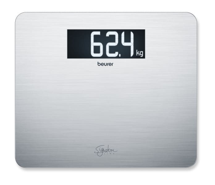 BEURER - Personenwaage b.200kg 100gTeil Glas XXLLCD-Anzeige edst