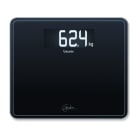 BEURER - Personenwaage b.200kg 100gTeil Glas XXLLCD-Anzeige sw