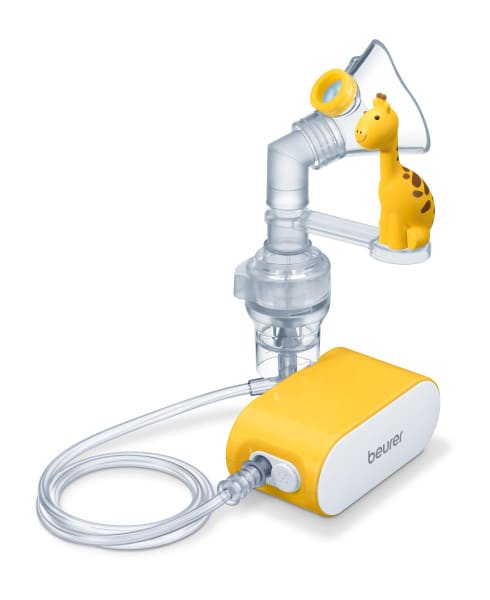 BEURER - Inhalator Kids Netz 0.25ml/min Desinfektionsf.+Giraffe ge-ws