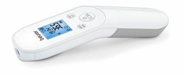 BEURER - Stirnfieberthermometer digital 60Speicher Displaybel. ws