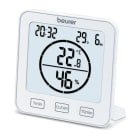 BEURER - Thermo-Hygrometer LCD Timer weiß