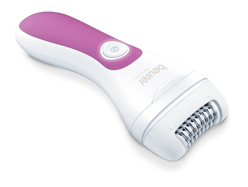 BEURER - Epilierer 2in1 W&D Akku 2Stufen LED-Licht weiß-pink