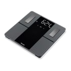 BEURER - Fettanalysewaage b.180kg XXL-LCD 8Speicher BMR+AMR BMI BT sw