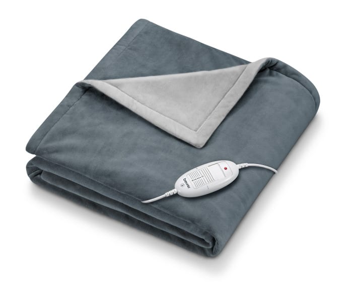 BEURER - Heizzudecke 180x130cm 6Stufen BSS Abschaltaut. 30G waschb gr