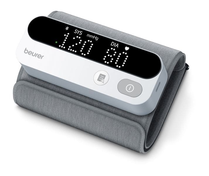 BEURER - Blutdruckmessgerät f. Oberarm 1x240 Sp. LCD BT Akku gr