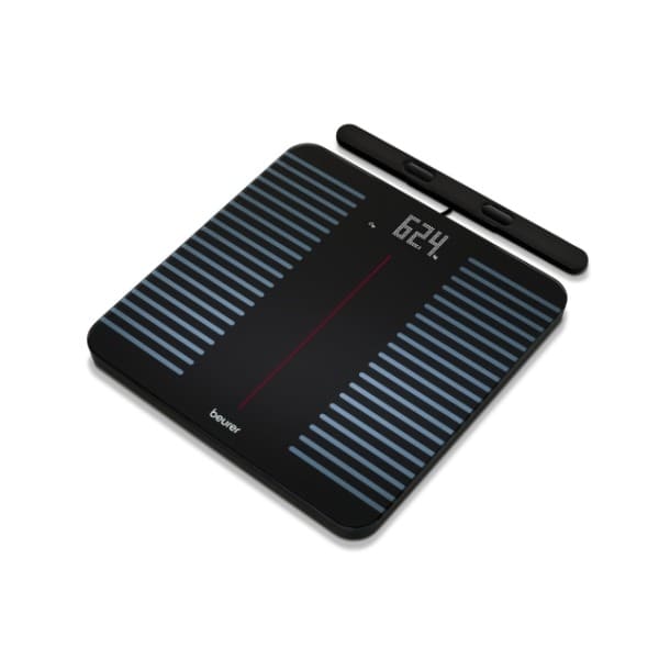 BEURER - Diagnosewaage b.180kg Glas LED-Anz 30Sp. BMR+AMR WiFi/BT sw