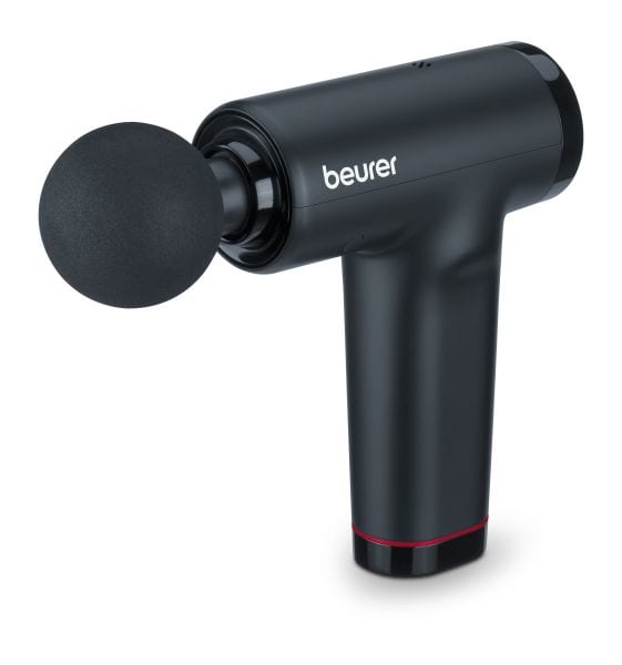 BEURER - Muskelmassagegerät 5St. 3Aufsätze LED Akku bis 4h sw
