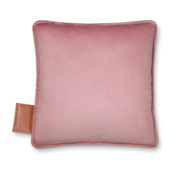 BEURER - Heizkissen 45x45cm Akku 3St Samt Abschaltautom rose