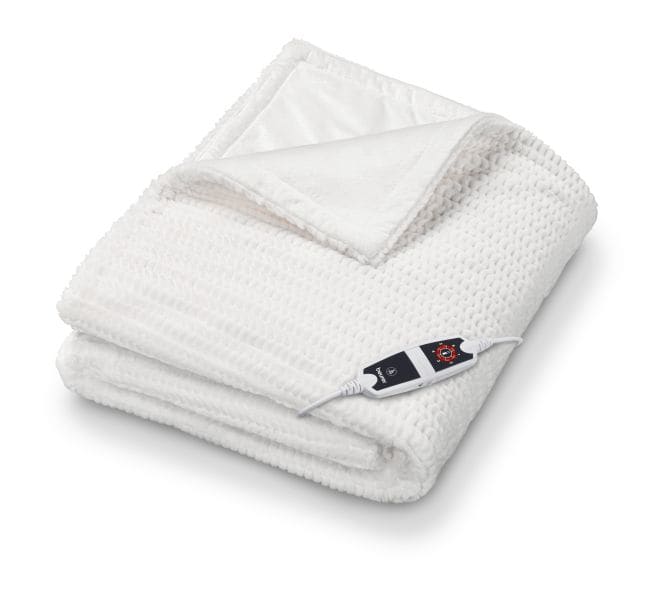 BEURER - Wärmezudecke 130x180cm 6St BSS Abschalt.n.3h luxusflausch ws