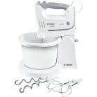 BOSCH BSHG CP - Handmixer,450W,5Stufen,Kunststoffschüssel,ws-grau
