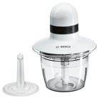 BOSCH BSHG CP - Zerkleinerer 400W,Kunststoffbehälter,0.8L,weiss-anthrazit