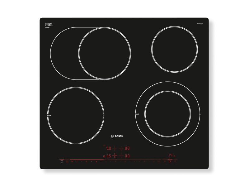 BOSCH BSHG - Glaskeramik Kochstelle,60cm,ZwKr,Bräterz,flächenbündig
