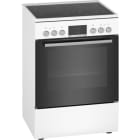 BOSCH BSHG - Standherd 3D 60cm Ceran 7BA 2f.Teleskop-Ausz EcoClean Uhr ws