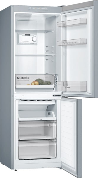 BOSCH BSHG - Kühl-Gefrierkombi 60cm NoFr. 193/89L E edelstahl