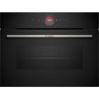 BOSCH BSHG - Kompaktbackofen 12BA 47L EcoClean Uhr schwarz
