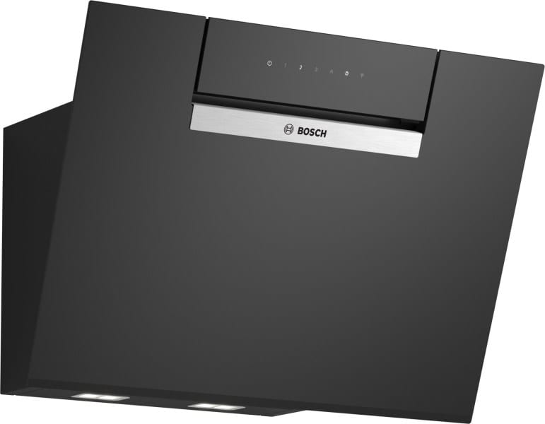 BOSCH BSHG - Dunstabzug Wand-Dekor Umluft 60cm schräg Glasschirm schwarz