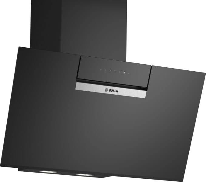 BOSCH BSHG - Dunstabzug Wand-Dekor 80cm schräg Glasschirm schwarz