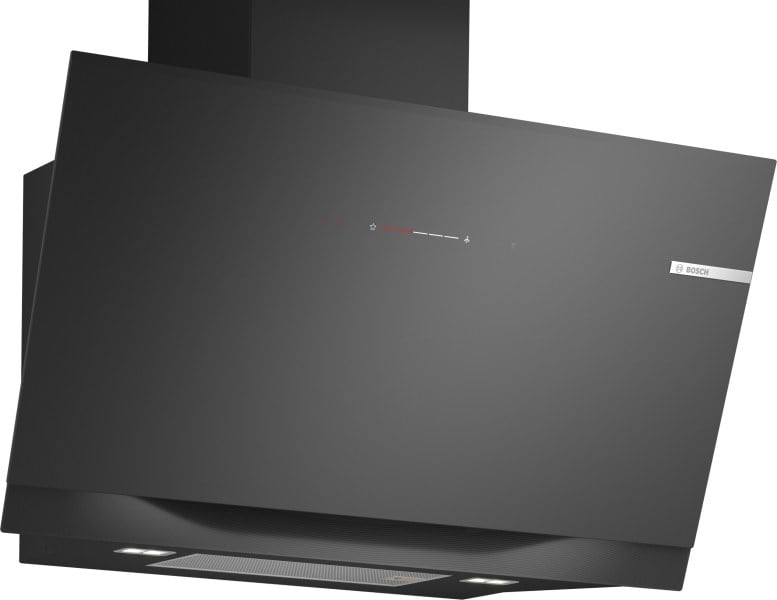 BOSCH BSHG - Dunstabzug Wand-Dekor 90cm schräg Glasschirm schwarz