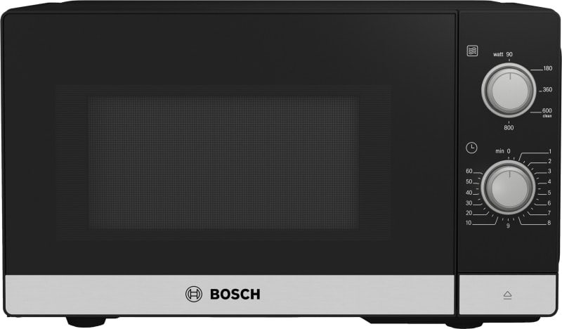BOSCH BSHG - Mikrowelle 1270W 20L 5Stufen schwarz-silber