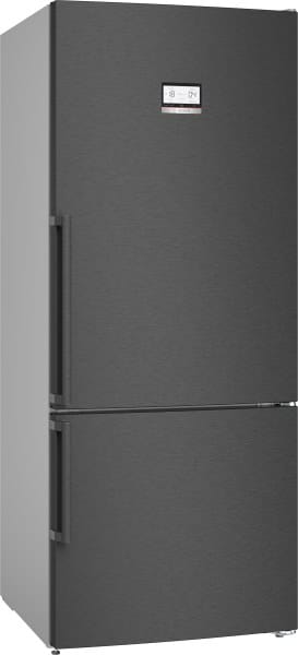 BOSCH BSHG - Kühl-Gefrierkombi 75cm NoFr. 0G 406/120L D schwarz-antif.