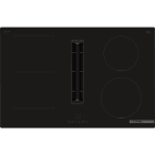 BOSCH BSHG - Glaskeramik Kochstelle 80cm Induktion 1xCombi Dunstabz. flb