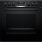 BOSCH BSHG - Einbauherd 3D 10 Betriebsarten Pyrolyse Uhr 71L A+ sw