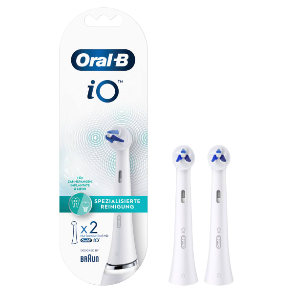 ORAL B - Aufsteckbürsten IO Specialized Clean 2er weiß