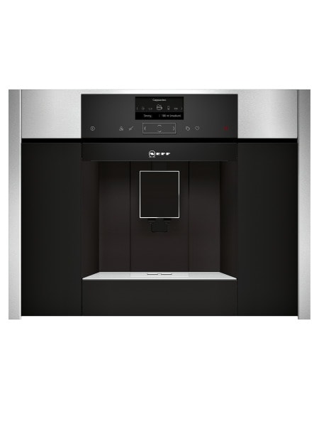 NEFF BSHG - Einbau-Kaffeevollautomat,60cm,1600W,Disp.,Milchbeh.,edst