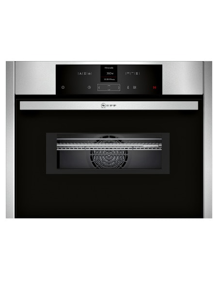 NEFF BSHG - Kompaktbackofen+Mikro,6BA,45L,Display,edelstahl