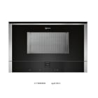 NEFF BSHG - EinbauMikrowelle,60cm,900W,5St.,21L,Disp.,edelstahl