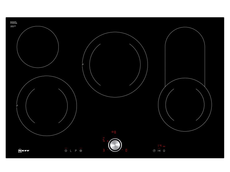 NEFF BSHG - Glaskeramik Kochstelle,80cm,3xZwKr,Bräterz,flächenbündig
