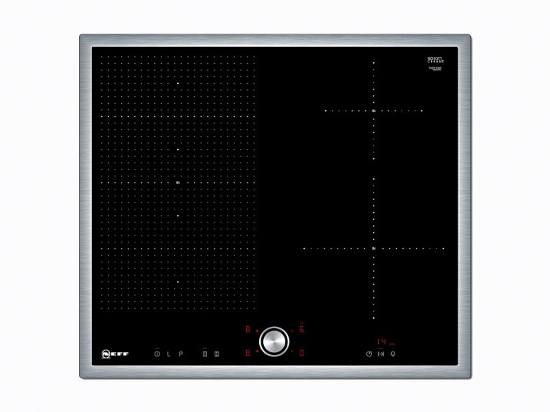 NEFF BSHG - Glaskeramik Kochstelle,60cm,1xFlex,4xInduktion,edelstahl