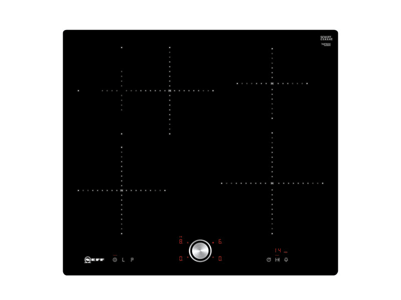 NEFF BSHG - Glaskeramik Kochstelle,60cm,4xInduktion,Bräterz,flb