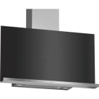 NEFF BSHG - Dunstabzug,Kaminhaube,90cm,Glasschirm,schwarz-edst